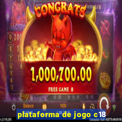 plataforma de jogo c18