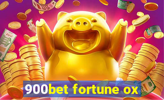 900bet fortune ox