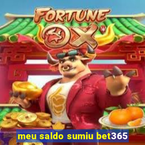 meu saldo sumiu bet365