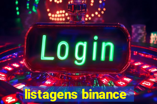 listagens binance