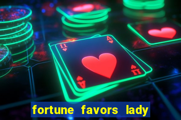 fortune favors lady nikuko legendado pt br