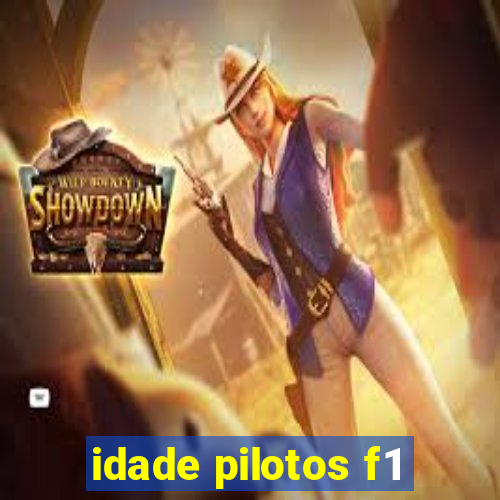 idade pilotos f1