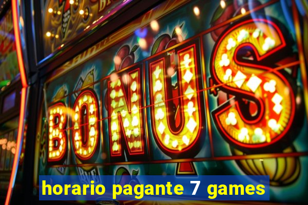 horario pagante 7 games