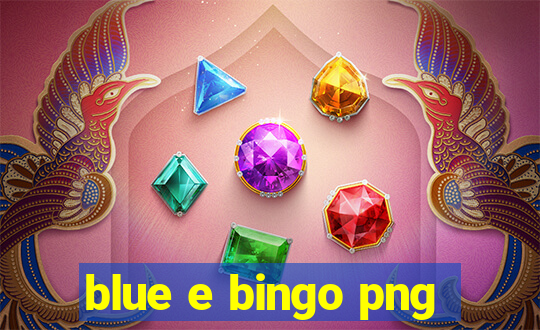 blue e bingo png