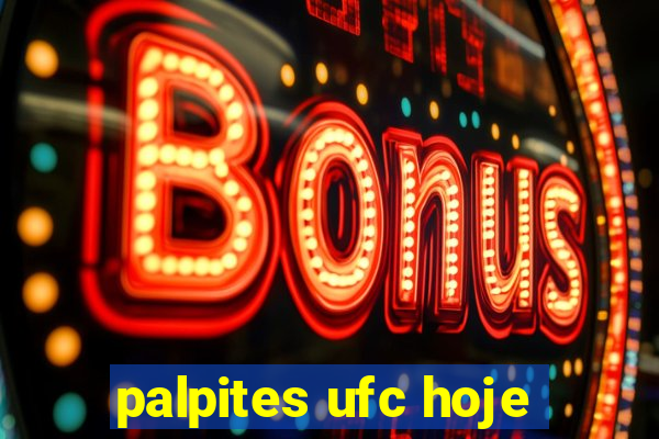 palpites ufc hoje