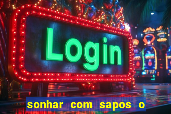 sonhar com sapos o que significa