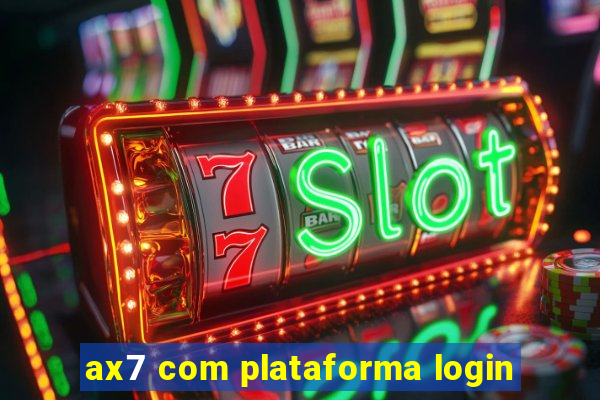 ax7 com plataforma login