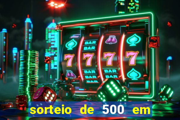 sorteio de 500 em cash toda segunda feira novibet