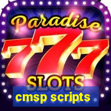 cmsp scripts