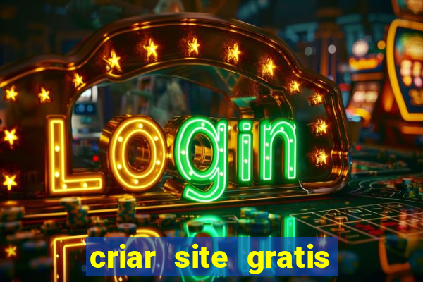 criar site gratis de jogos