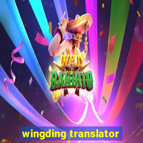 wingding translator