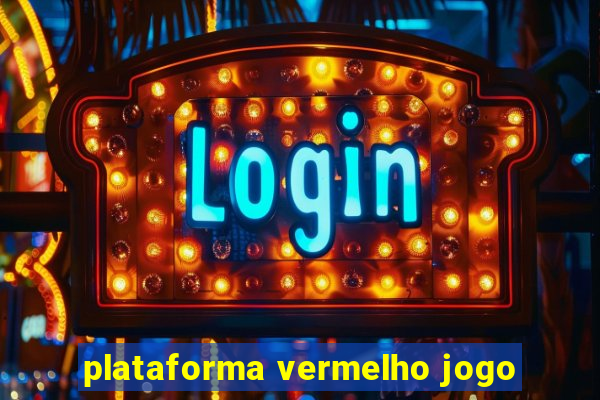 plataforma vermelho jogo