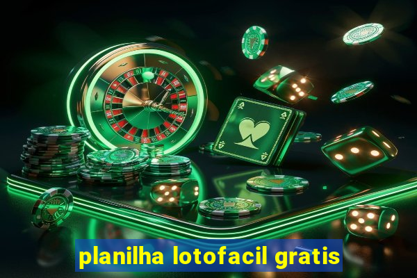 planilha lotofacil gratis