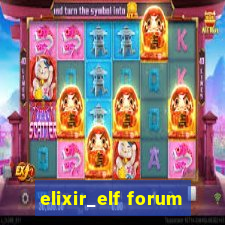 elixir_elf forum