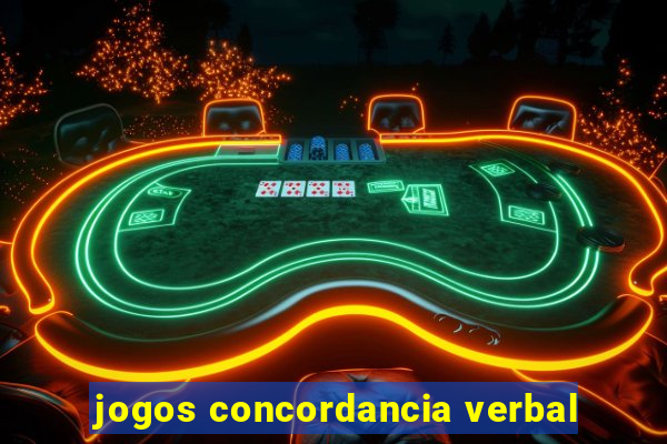 jogos concordancia verbal